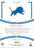 2023 Herman Moore Panini National Treasures SIGNATURES GOLD AUTOGRAPH 11/49 AUTO #SIG-MHE Detroit Lions