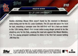 2024 Masyn Winn Topps NOW PURPLE ROOKIE 6/25 RC 1ST CAREER EXTRA-INNING HR #310 St. Louis Cardinals