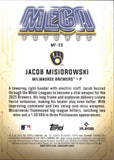 2026 Jacob Misiorowski Bowman Chrome MEGA FUTURES MOJO REFRACTOR ROOKIE RC #MF-20 Milwaukee Brewers