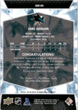 2023-24 Danil Gushchin Upper Deck Black Diamond DIAMOND RELIC ROOKIES RUBY 2/49 RC #BDR-DG San Jose Sharks