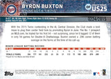 2015 Byron Buxton Topps UPDATE SERIES GOLD ROOKIE 224/2015 RC #US25 Minnesota Twins