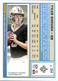 2025 Tyler Shough Panini Donruss RATED ROOKIE AUTOGRAPH GREEN RC AUTO #304 New Orleans Saints