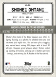 2019 Shohei Ohtani Topps Archives SNAPSHOTS #AS-SO Los Angeles Angels
