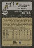 2022 George Foster Topps Heritage REAL ONE AUTOGRAPH AUTO #ROA-GF Cincinnati Reds