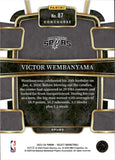 2023-24 Victor Wembanyama Panini Select CONCOURSE BLUE ROOKIE RC #87 San Antonio Spurs 2