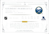 2013-14 Gilbert Perreault Panini National Treasures EMERALD GREEN 3/5 #34 Buffalo Sabres HOF