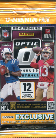 2023 Panini Donruss Optic Football, Jumbo Value Fat Pack