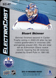 2023-24 Stuart Skinner Upper Deck Engrained ELECTROCAST #EC-47 Edmonton Oilers 1
