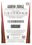 2017 Aaron Judge Honus Bonus Baseball Game ROOKIE RC #418 New York Yankees