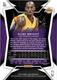 2014-15 Kobe Bryant Panini Select #20 Los Angeles Lakers 3