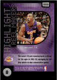 2003-04 Kobe Bryant Upper Deck Victory HIGHLIGHT REEL MAKERS #223 Los Angeles Lakers
