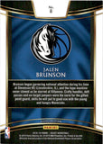 2018-19 Jalen Brunson Panini Select CONCOURSE ROOKIE RC #8 Dallas Mavericks