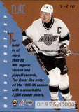 1995-96 Wayne Gretzky Donruss ELITE SERIES 1975/10,000 #7 Los Angeles Kings