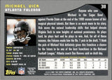 2001 Michael Vick Topps COLLECTION ROOKIE RC #311 Atlanta Falcons