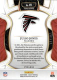 2025 Julio Jones Panini Select CONCOURSE GOLD DISCO PRIZM 2/10 #49 Atlanta Falcons