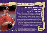 1998 Mark McGwire Topps Stadium Club ROYAL COURT #5 St. Louis Cardinals