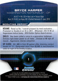 2011 Bryce Harper Bowman Chrome FUTURE FRACTORS DIE-CUT #1 Washington Nationals