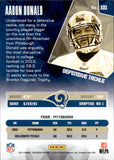 2014 Aaron Donald Panini Certified BLUE FOIL ROOKIE 38/99 RC #101 Los Angeles Rams