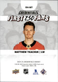 2024-25 Matthew Tkachuk Upper Deck Credentials FIRST 250 FANS #RH-MT Florida Panthers