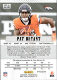 2025 Pat Bryant Panini Prizm SILVER PRIZM ROOKIE AUTOGRAPH 62/149 RC AUTO #RSI-PBT Denver Broncos