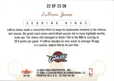 2004-05 LeBron James Fleer Ultra SCORING KINGS #22 Cleveland Cavaliers