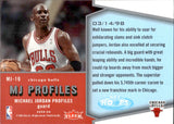 2005-06 Michael Jordan Fleer NBA Hoops MJ PROFILES #MJ-16 Chicago Bulls