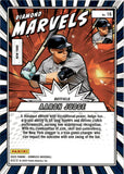 2025 Aaron Judge Panini Donruss DIAMOND MARVELS BLUE XPLOSION 18/49 #16 New York Yankees