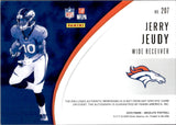 2020 Jerry Jeudy Panini Absolute ROOKIE PREMIERE AUTOGRAPH 72/199 JERSEY PATCH FOOTBALL #207 Denver Broncos