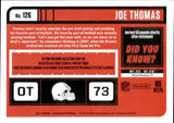 2021 Joe Thomas Panini Classics RED BACK 42/99 #126 Cleveland Browns