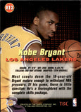 1996-97 Kobe Bryant Topps Stadium Club ROOKIES 1 RC #R12 Los Angeles Lakers 1