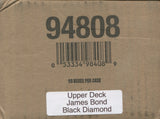 2023 Upper Deck James Bond 007 Black Diamond, 10 Hobby Box Case