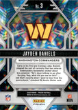 2024 Jayden Daniels Panini Prizm PRIZMATIC ROOKIE RC #3 Washington Commanders