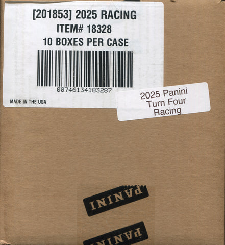 2025 Panini Turn Four Racing Hobby, 10 Box Case *RELEASES 10/3*