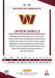 2024 Jayden Daniels Panini Donruss Elite ROOKIE 88/999 RC #165 Washington Commanders