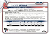 2021 Yadier Molina Bowman Chrome FUCHSIA REFRACTOR 235/299 #99 St. Louis Cardinals