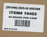 2025-26 Panini Select Road To FIFA World Cup 2026 Soccer Hobby Mega, 20 Box Case