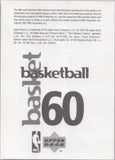 1997 Kobe Bryant Upper Deck International STICKER #60 Los Angeles Lakers 2