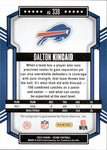 2023 Dalton Kincaid Panini Score ROOKIE SIGNATURES AUTOGRAPH RC AUTO #338 Buffalo Bills