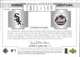 2001 Robin Ventura Upper Deck Pros & Prospects THEN & NOW DUAL JERSEY #TN-RV Chicago White Sox New York Mets