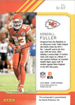 2019 Kendall Fuller Panini Score SIGNATURES AUTOGRAPH AUTO #SI-KF Kansas City Chiefs