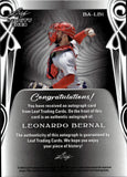 2023 Leonardo Bernal Leaf Trinity ROOKIE BRONZE AUTOGRAPH 94/99 RC AUTO #BA-LB1 St. Louis Cardinals