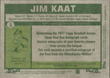 2026 Jim Kaat Topps Heritage REAL ONE AUTOGRAPH AUTO #ROA-JK Philadelphia Phillies