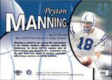 1998 Peyton Manning Fleer Brilliants ROOKIE RC #120 Indianapolis Colts