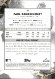 2023 Paul Goldschmidt Topps Inception RED 48/75 #36 St. Louis Cardinals