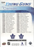 2016-17 Auston Matthews William Nylander Upper Deck SERIES TWO YOUNG GUNS UD CANVAS CHECKLIST ROOKIE RC #C240 Toronto Maple Leafs