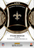 2025 Tyler Shough Panini Select ROOKIE SIGNATURES RED INK AUTOGRAPH RC AUTO #RSI-TSH New Orleans Saints