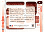 2004 Fred Lynn Donruss Timelines BOYS OF SUMMER AUTOGRAPH AUTO #15 Boston Red Sox