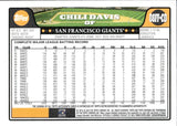 2023 Chili Davis Topps Archives FAN FAVORITES AUTOGRAPH AUTO #08FF-CD San Francisco Giants