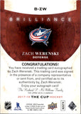 2017-18 Zach Werenski Upper Deck The Cup BRILLIANCE AUTOGRAPH AUTO #B-ZW Columbus Blue Jackets