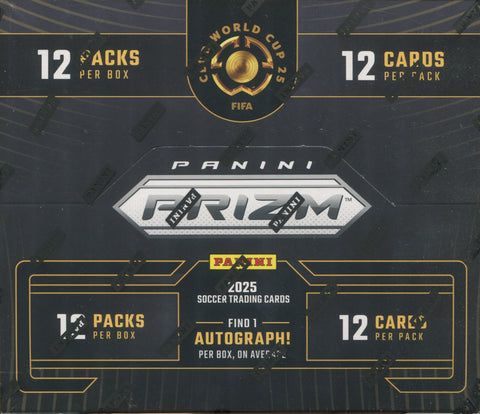 2025 Panini Prizm FIFA Club World Cup Soccer Hobby, Box *RELEASES 9/24*